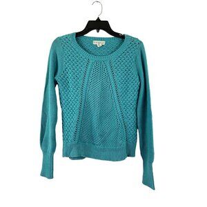 If It Were Me Women's Turquoise Knitted Sweater
